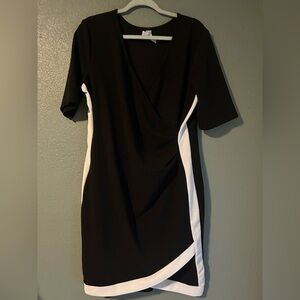 Black and White Dress